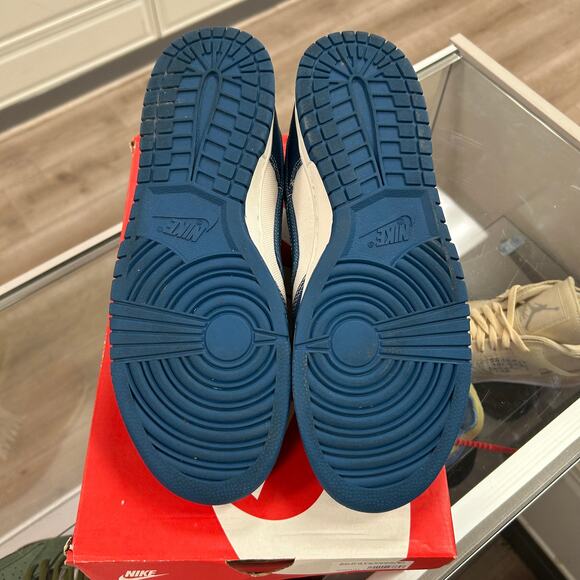 Nike Dunk Low Industrial Blue Sashiko size 10.5 Pre-Owned - Picture 5 of 7